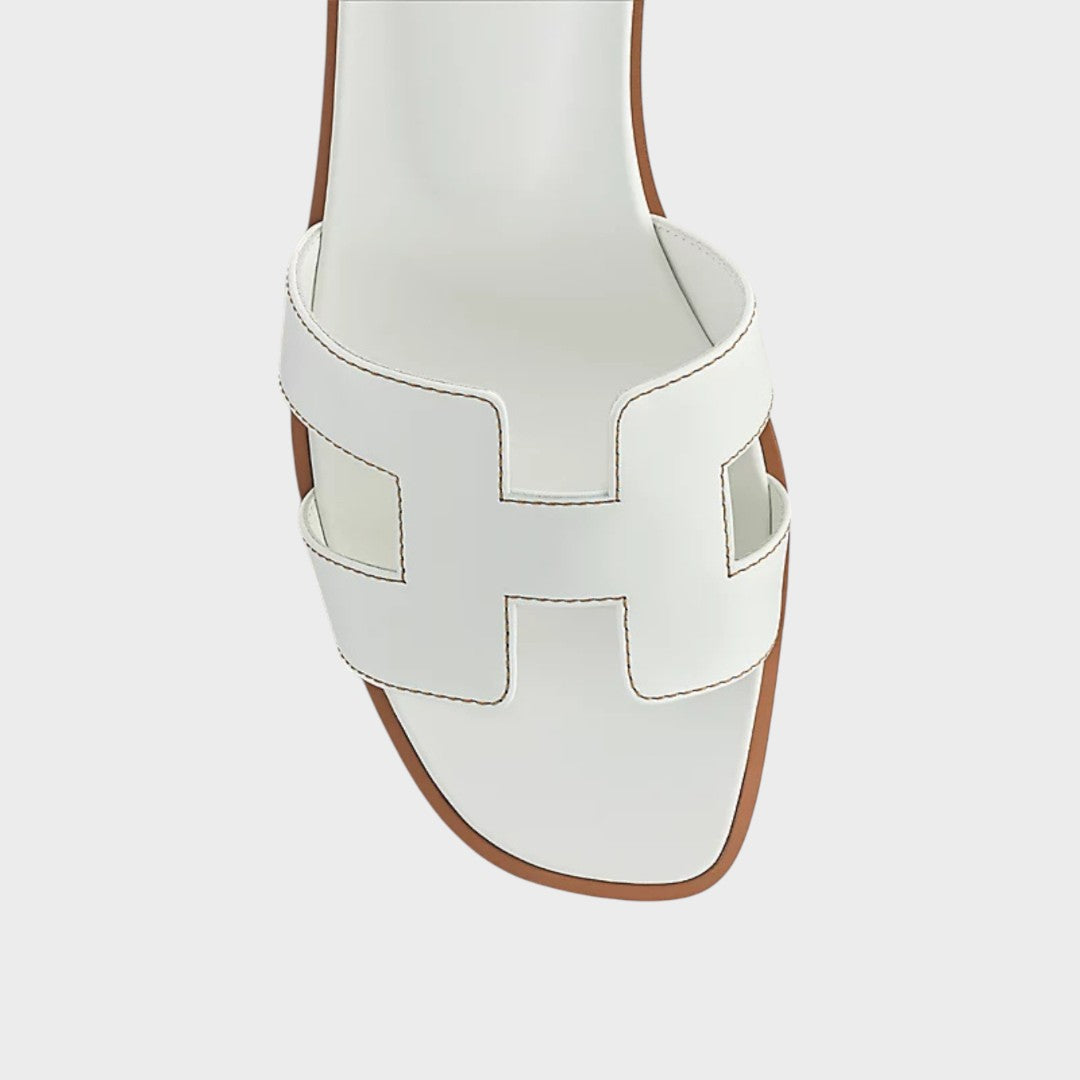 Aria - Sandalias Elegantes De Cuero Aviero Madrid