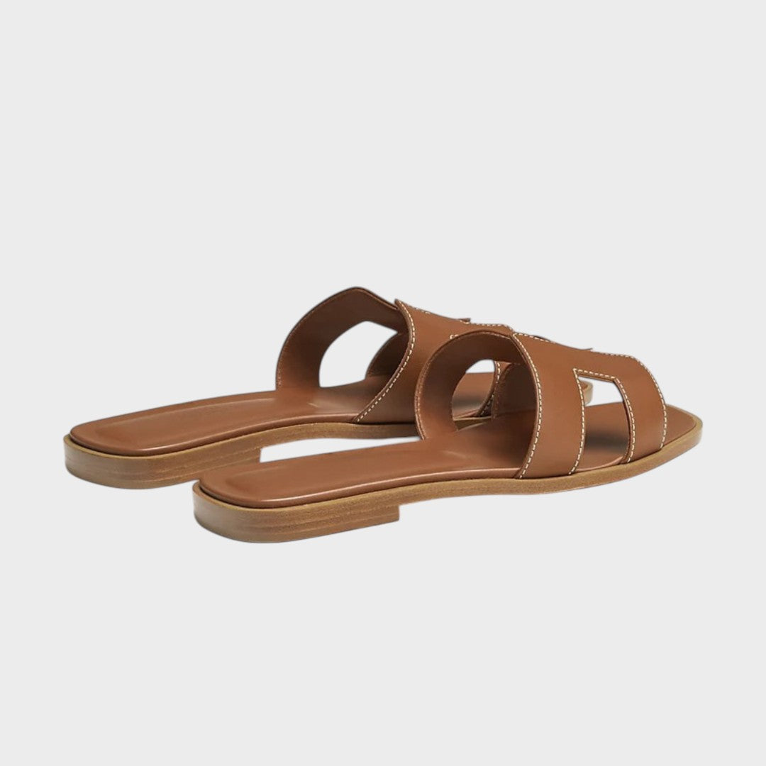 Aria - Sandalias Elegantes De Cuero Aviero Madrid