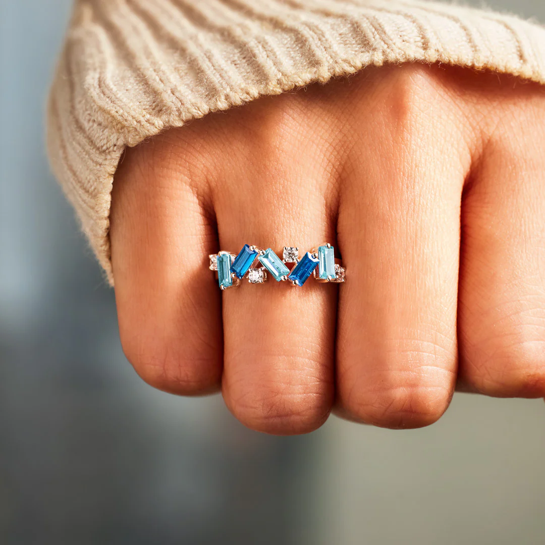 Anillo Serenidad Azul - Amor Propio Aviero Madrid