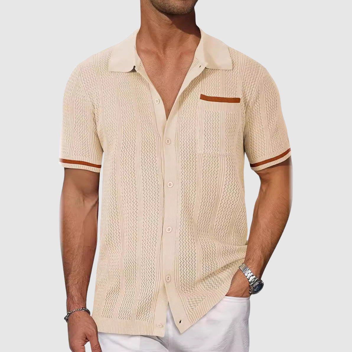Camisa de playa Zanzíbar Aviero Madrid