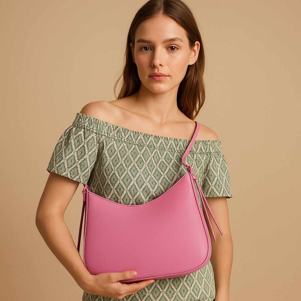 Minimalistische crossbodytas met compact interieur voor dames | Milou Stilovero