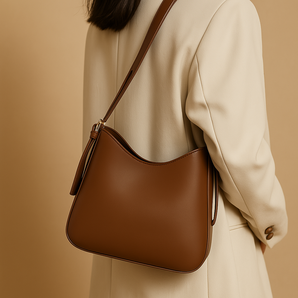 Minimalistische crossbodytas met compact interieur voor dames | Milou Stilovero