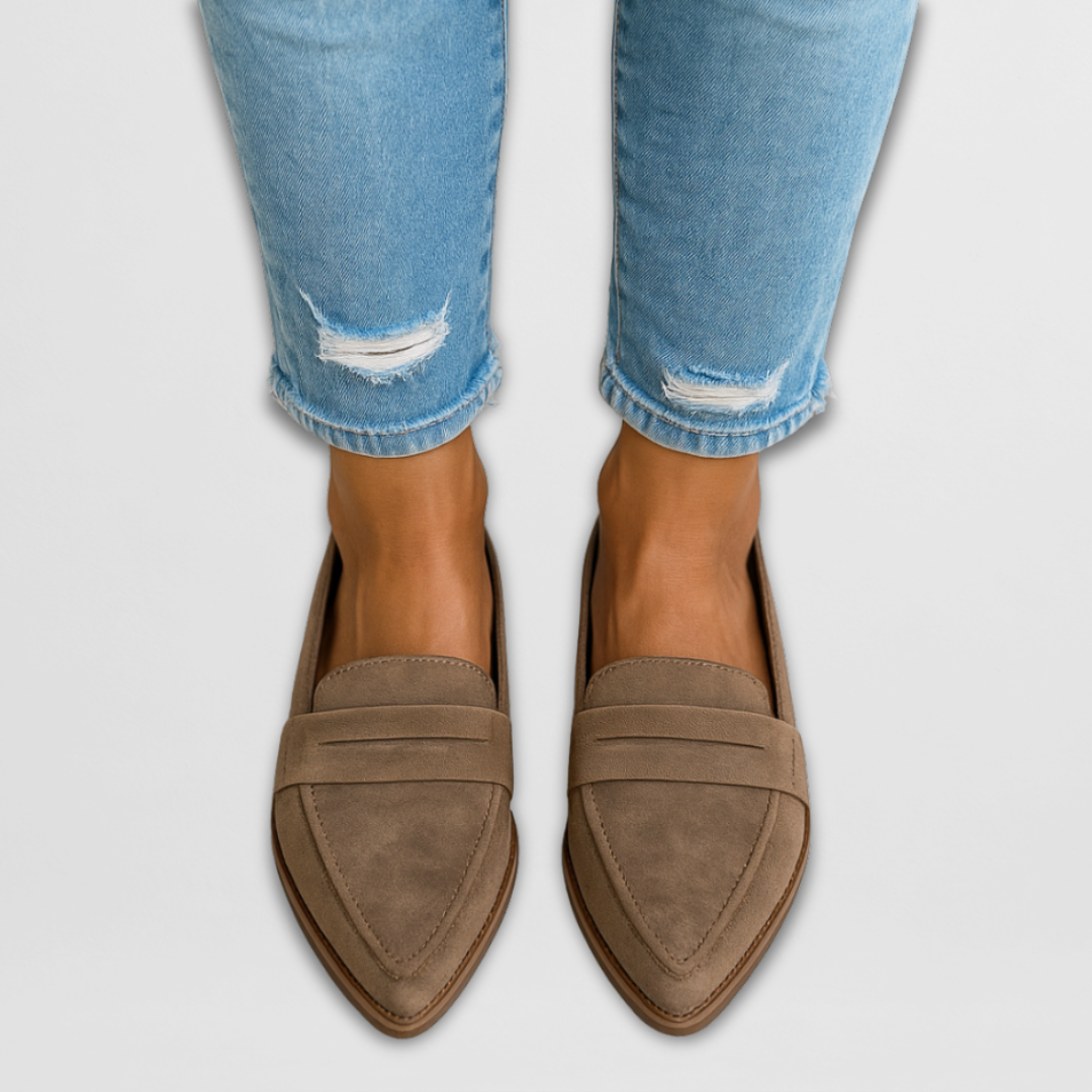 Nadia - Mocasines de Suede Aviero Madrid