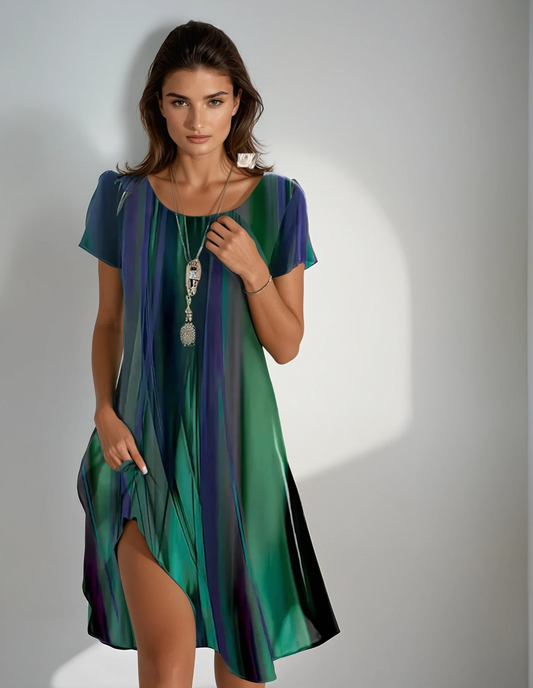 Dani - Gradient Boho Dress CØDE Toronto