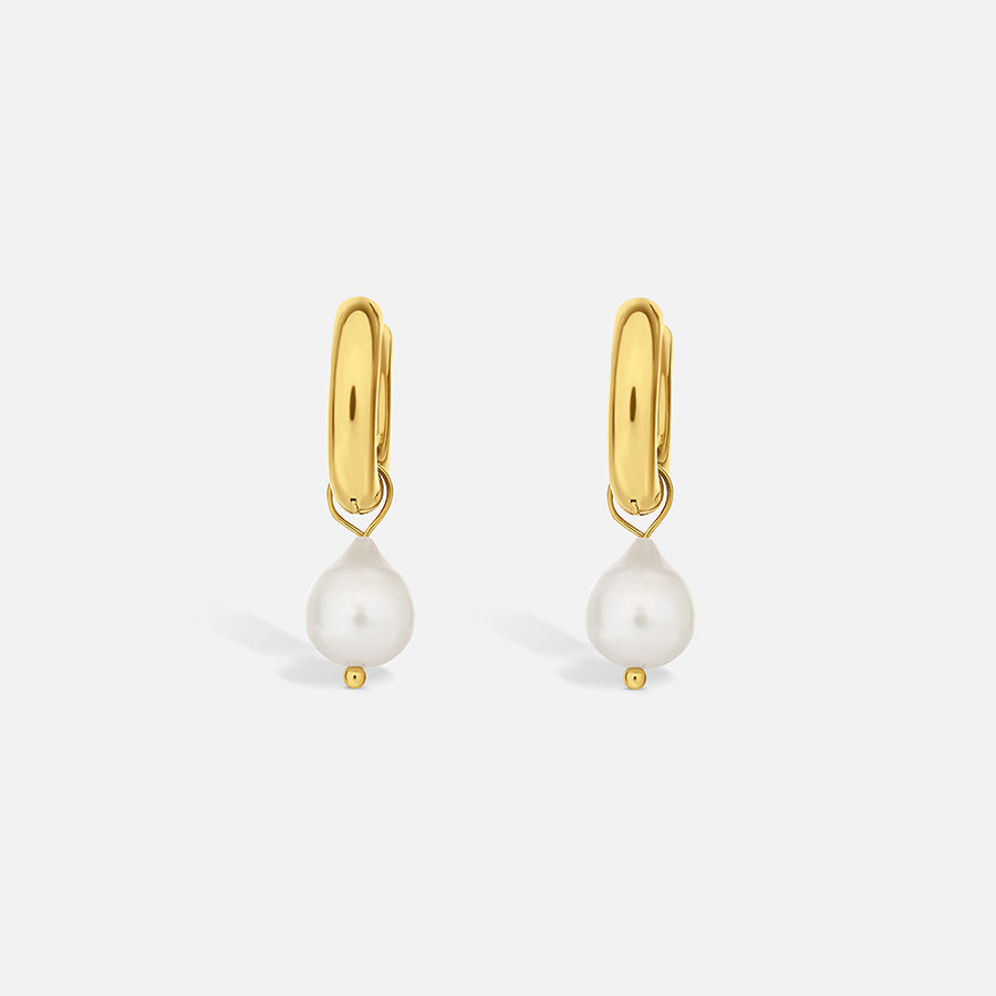 Pearl Drop Earrings - GOLD CØDE Toronto