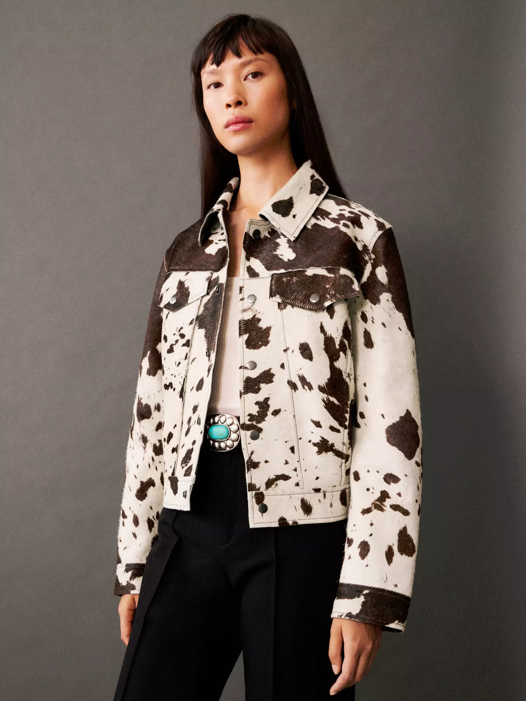 Chaqueta estampada Aviero Madrid