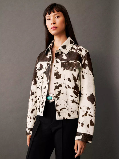 Chaqueta estampada Aviero Madrid