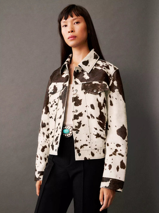Chaqueta estampada Aviero Madrid