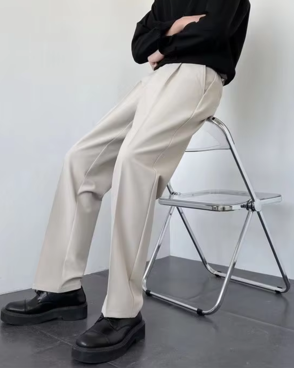 Álvaro – Pantalón de corte ancho Aviero Madrid