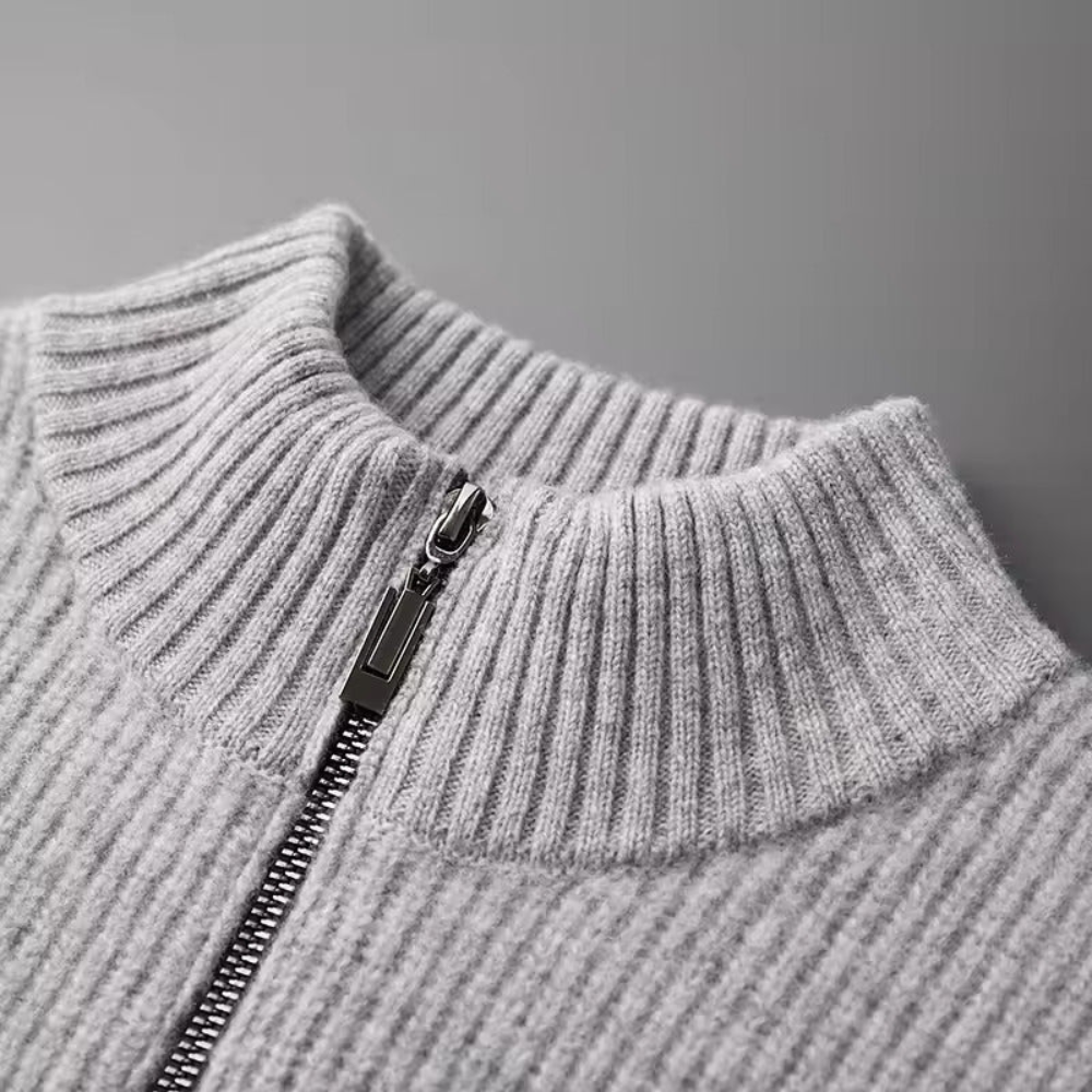 Armando - Chaleco Seychellen Cashmere Ribbed Aviero Madrid