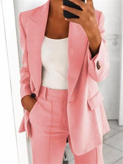 Juliette - Elegante conjunto business [blazer + pantalón]. Aviero Madrid