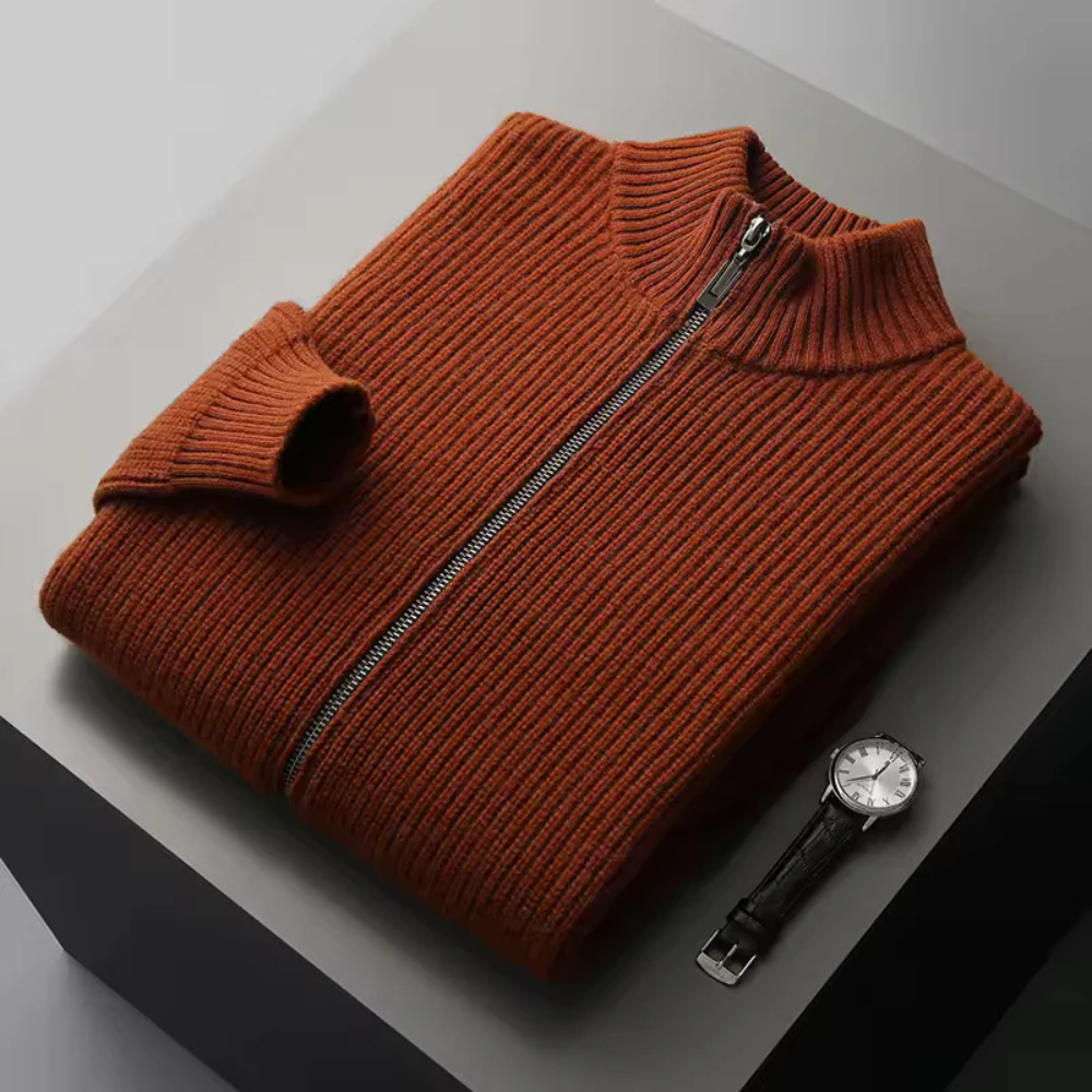Armando - Chaleco Seychellen Cashmere Ribbed Aviero Madrid