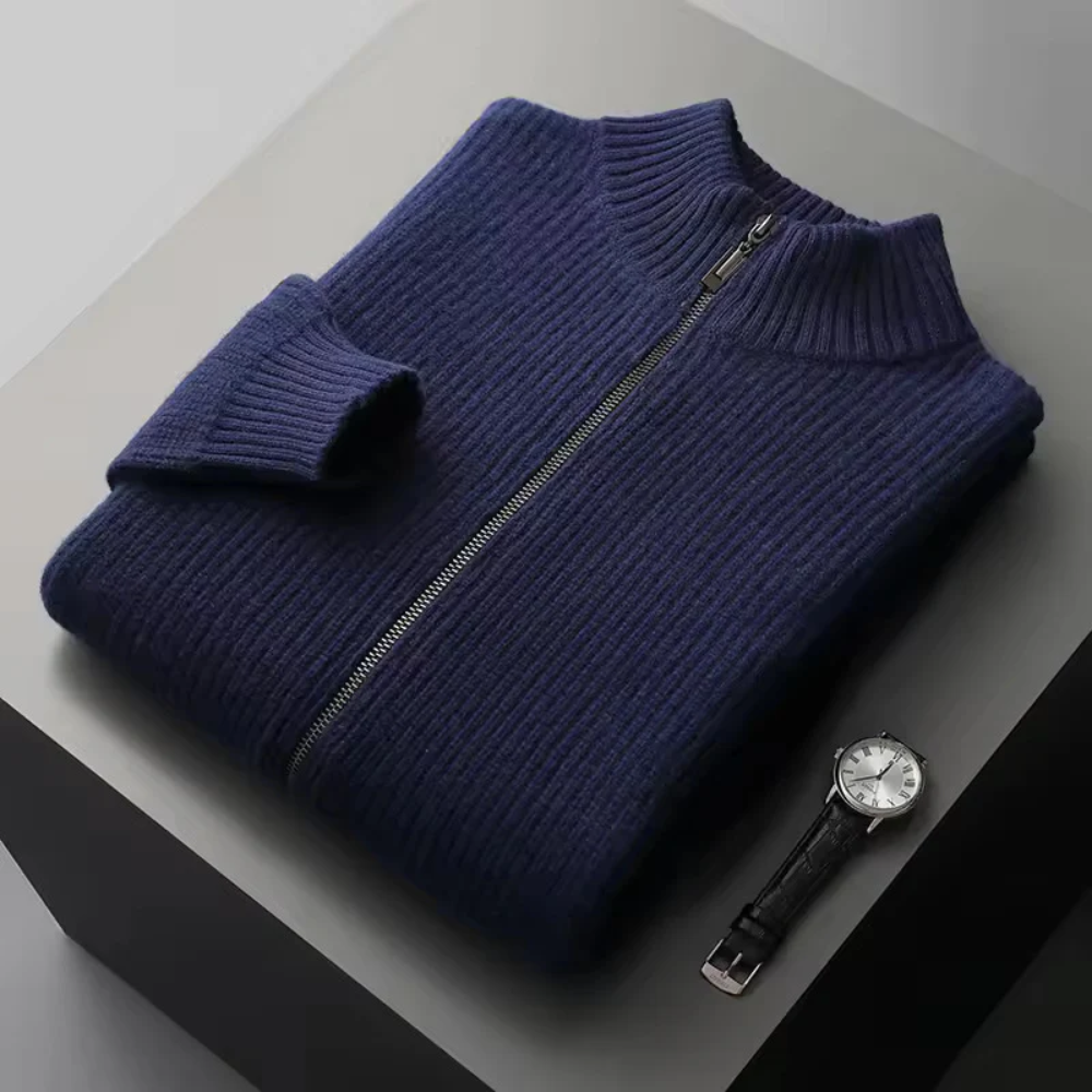 Armando - Chaleco Seychellen Cashmere Ribbed Aviero Madrid