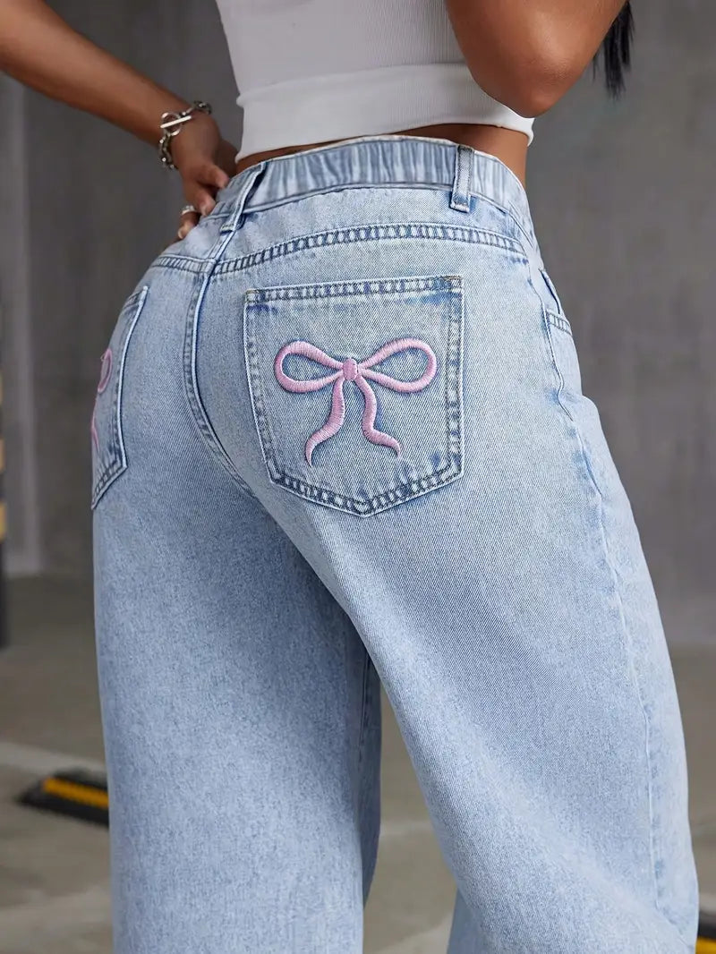 Celia - Pantalones Anchos de Cintura Alta Aviero Madrid