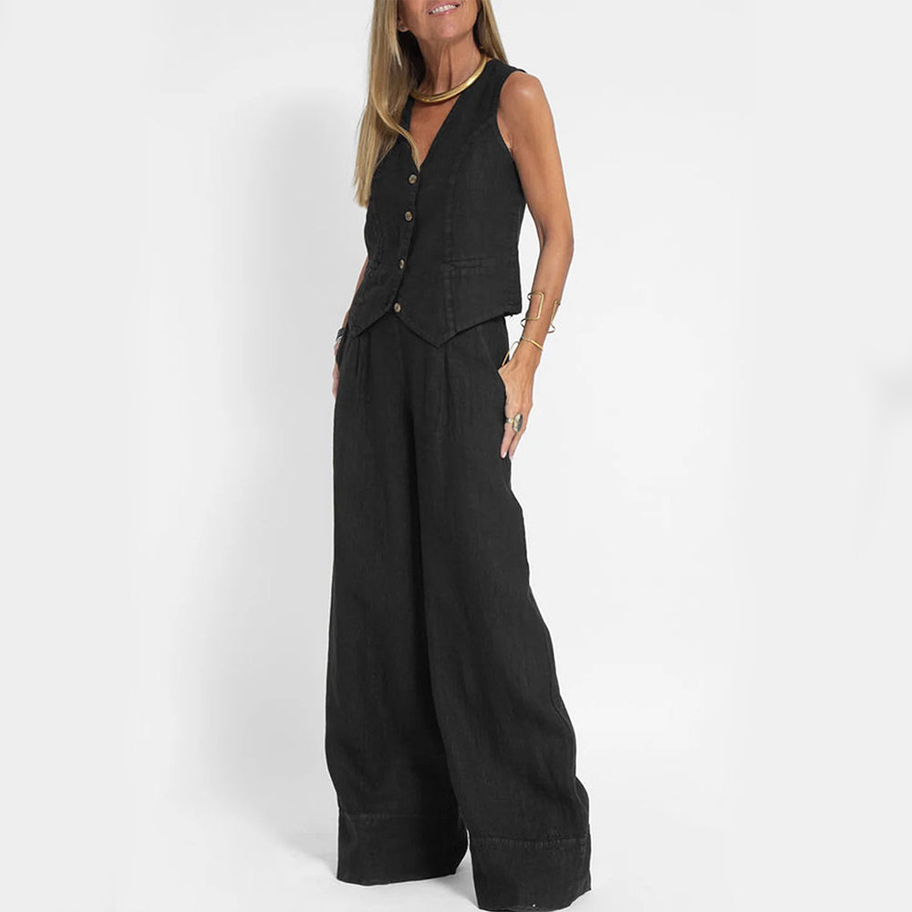 Elisa - Conjunto de Chaqueta y Pantalón Aviero Madrid