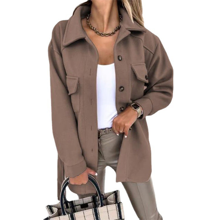 Nerea - Elegante chaqueta informal con cremallera y corte entallado - Mujer Aviero Madrid