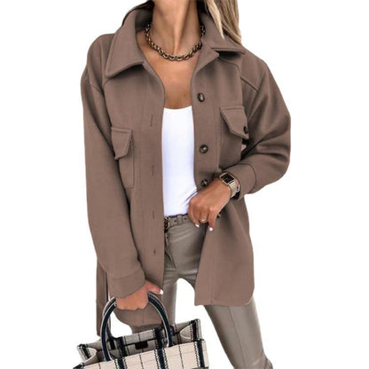 Nerea - Elegante chaqueta informal con cremallera y corte entallado - Mujer Aviero Madrid