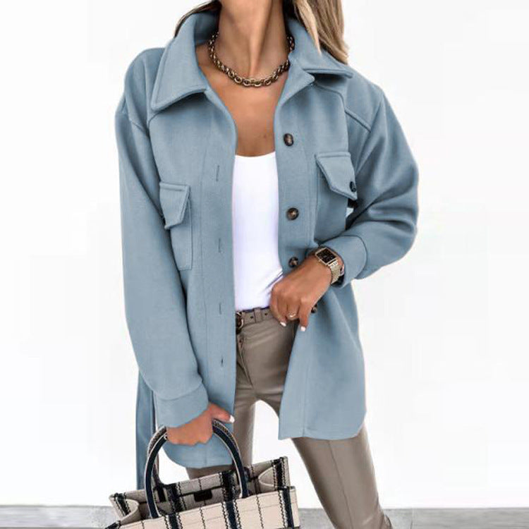 Nerea - Elegante chaqueta informal con cremallera y corte entallado - Mujer Aviero Madrid