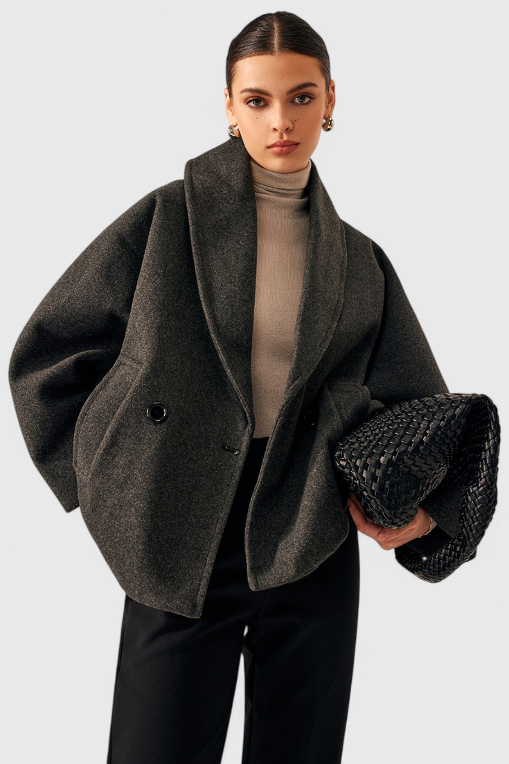 Helena Abrigo de Tweed Oversized Valera Madrid