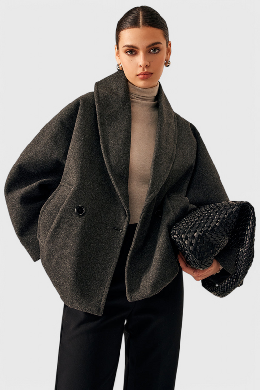 Helena Abrigo de Tweed Oversized Valera Madrid