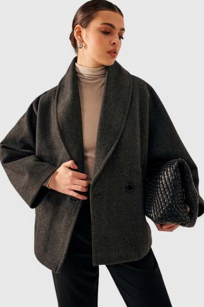 Helena Abrigo de Tweed Oversized Valera Madrid