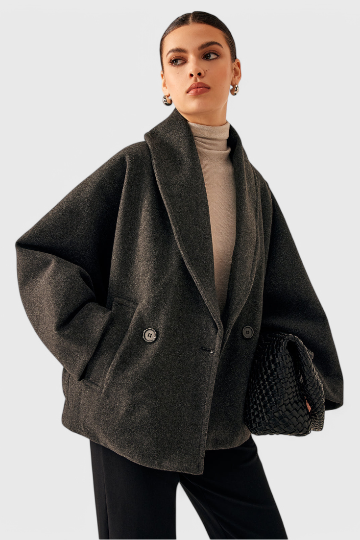 Helena Abrigo de Tweed Oversized Valera Madrid