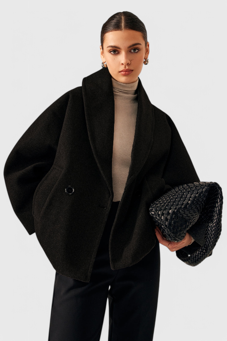 Helena Abrigo de Tweed Oversized Valera Madrid