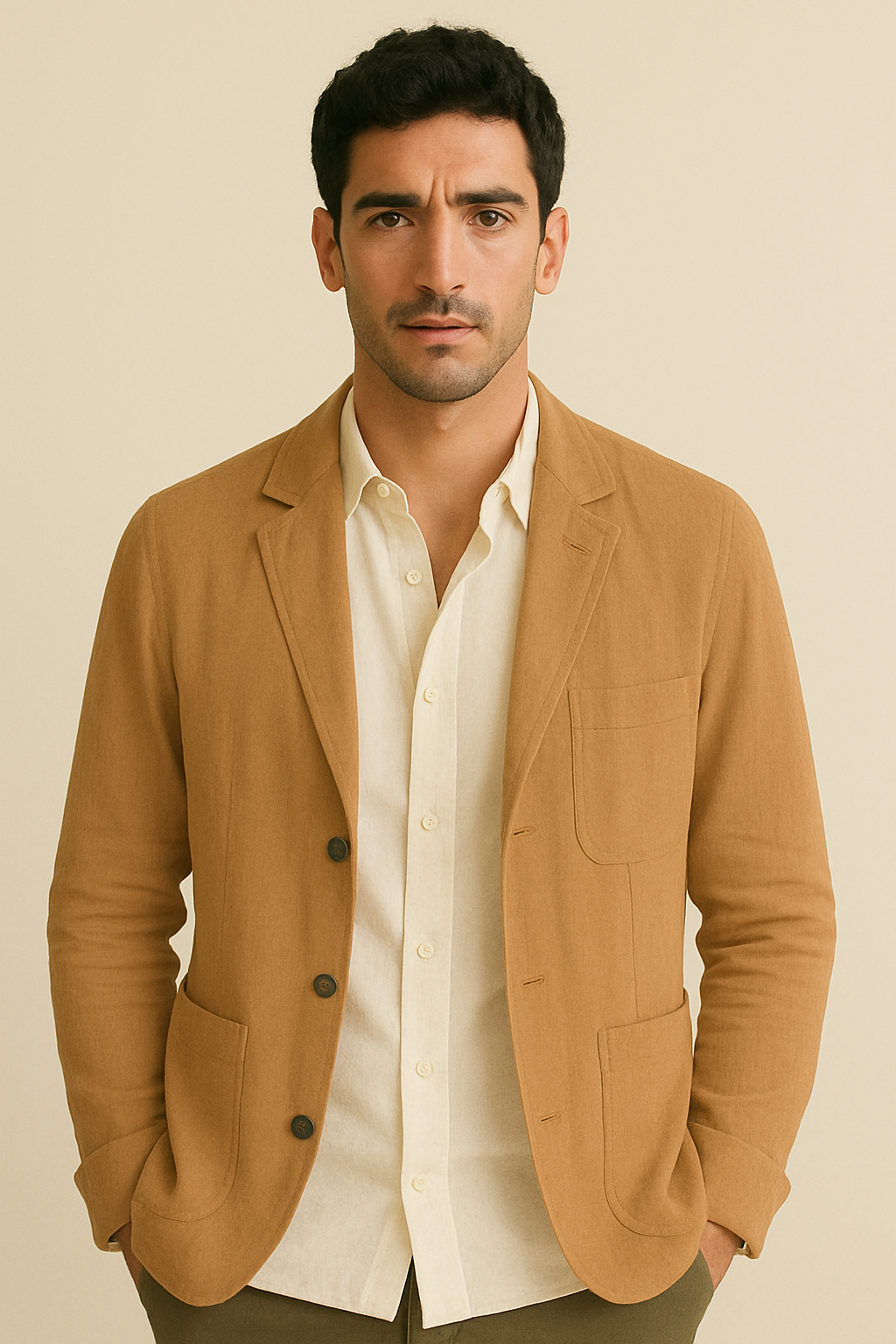 Miguelo - Americana elegante con bolsillos de solapa Aviero Madrid