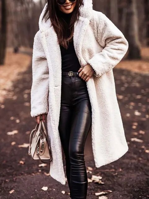 Alicia™ | Abrigo de Lana Elegante Aviero Madrid