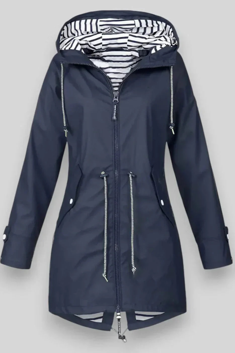 Chaqueta de Lluvia Impermeable Aria Estilosa para Uso Diario Valera Madrid