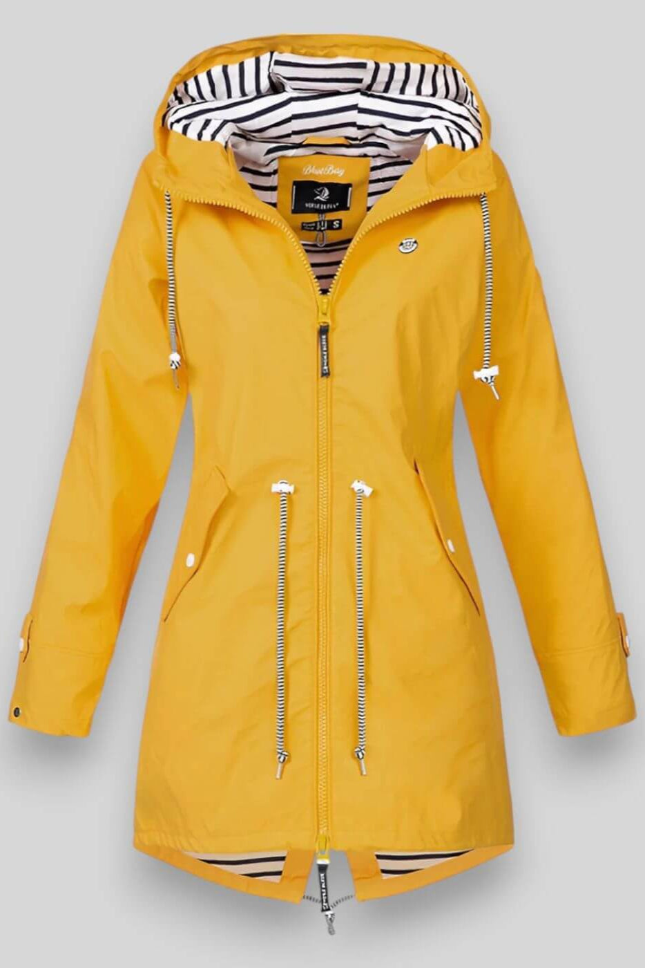 Chaqueta de Lluvia Impermeable Aria Estilosa para Uso Diario Valera Madrid