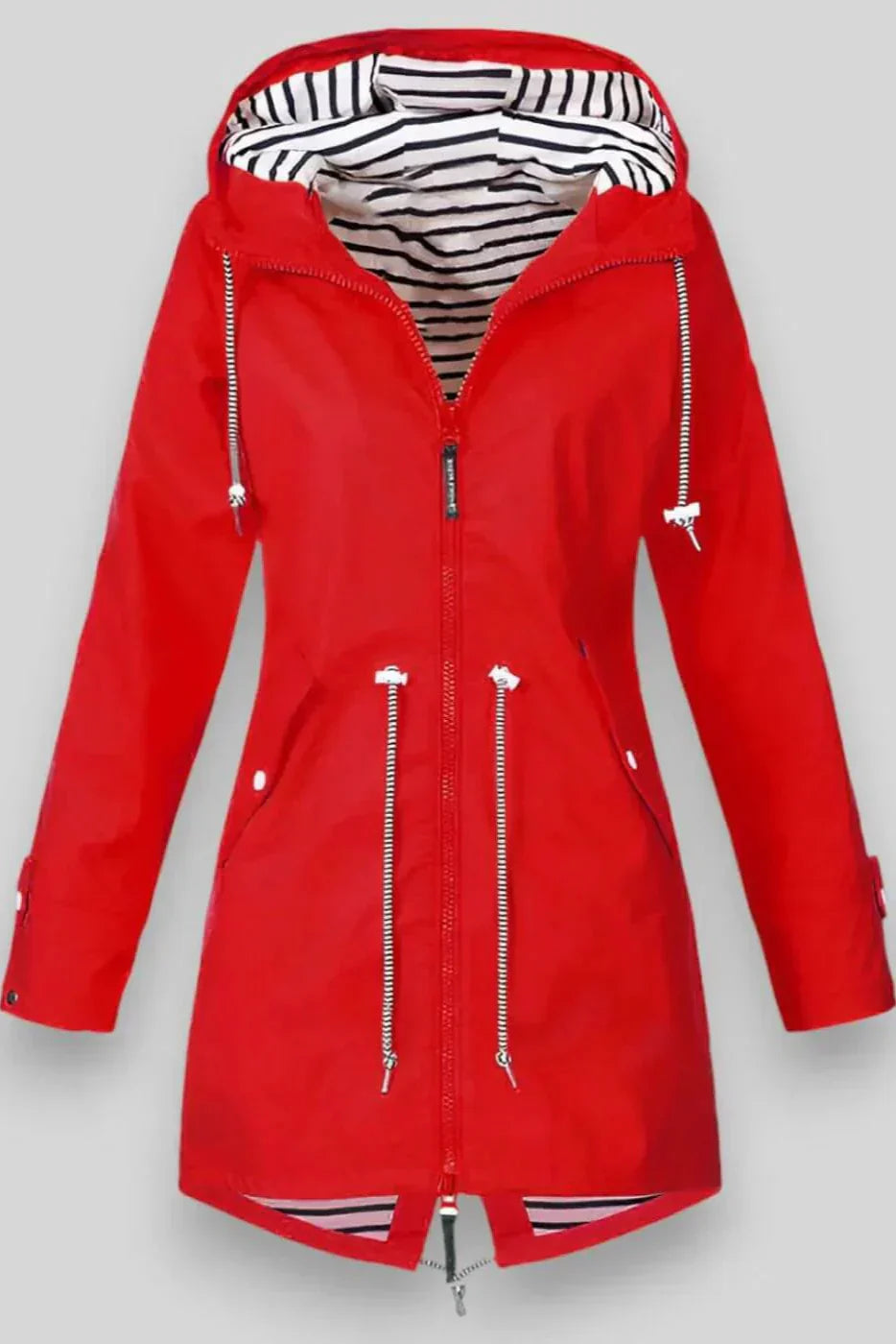 Chaqueta de Lluvia Impermeable Aria Estilosa para Uso Diario Valera Madrid
