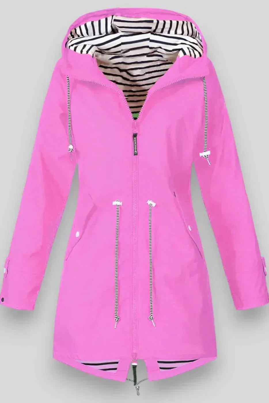 Chaqueta de Lluvia Impermeable Aria Estilosa para Uso Diario Valera Madrid