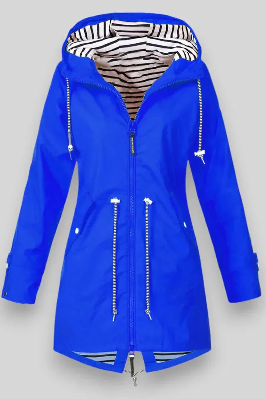 Chaqueta de Lluvia Impermeable Aria Estilosa para Uso Diario Valera Madrid