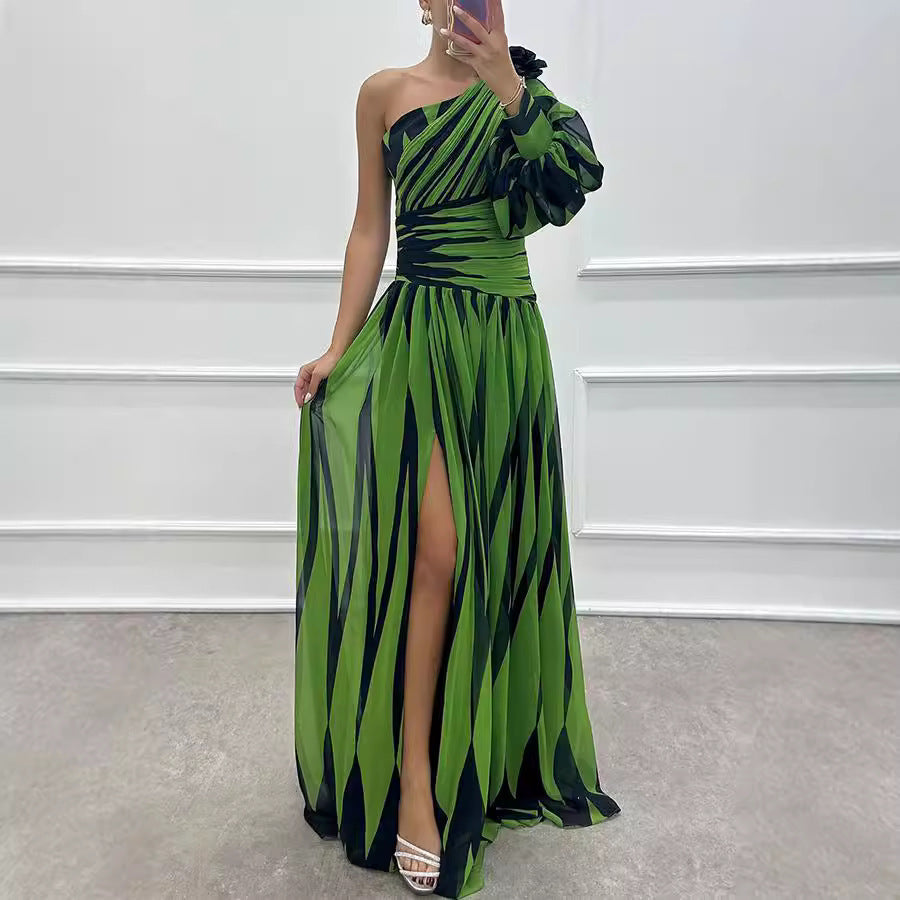 Bethania - Vestido Maxí Elegante Aviero Madrid