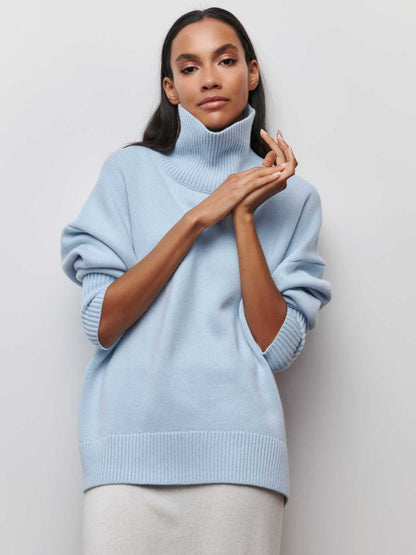 ¡PROMO ESPECIAL! 2x1 Cema – Jersey oversize con cuello alto Aviero Madrid