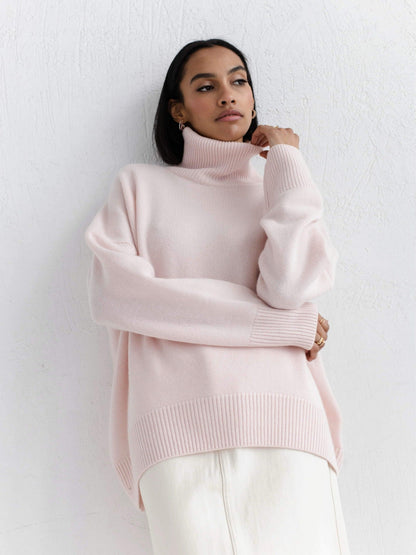 ¡PROMO ESPECIAL! 2x1 Cema – Jersey oversize con cuello alto Aviero Madrid