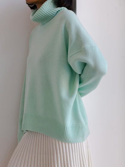 ¡PROMO ESPECIAL! 2x1 Cema – Jersey oversize con cuello alto Aviero Madrid