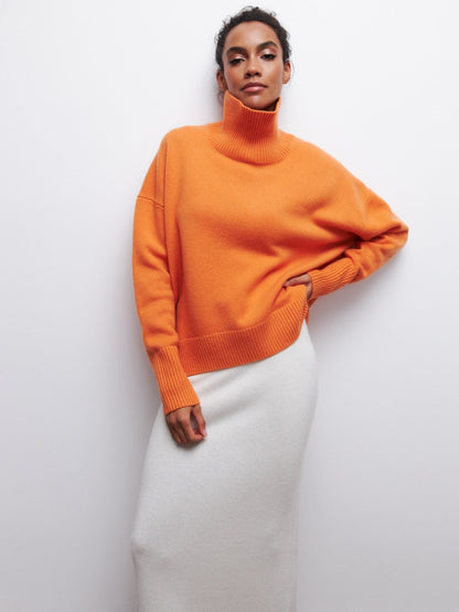 ¡PROMO ESPECIAL! 2x1 Cema – Jersey oversize con cuello alto Aviero Madrid