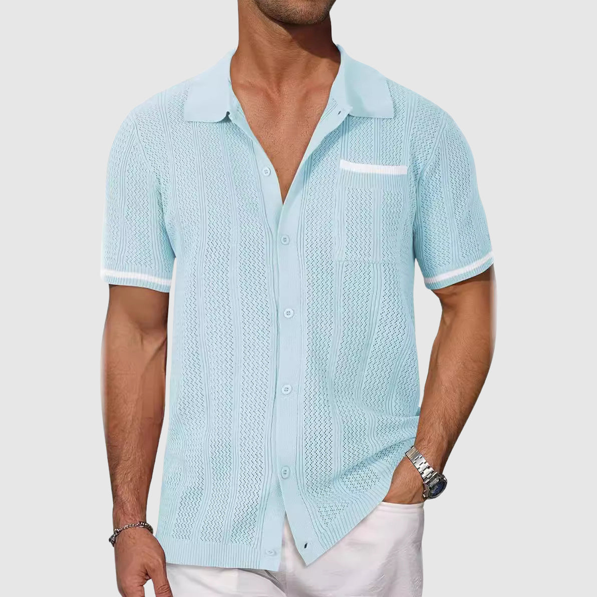 Camisa de playa Zanzíbar Aviero Madrid