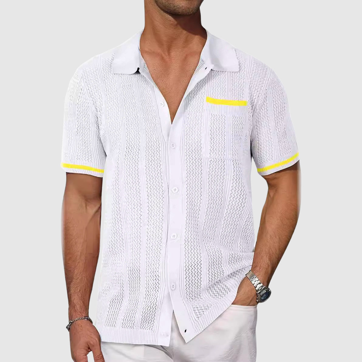 Camisa de playa Zanzíbar Aviero Madrid