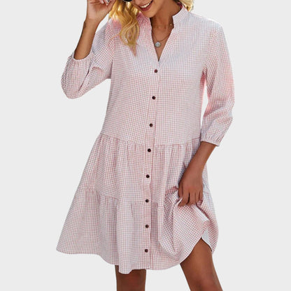 Shanna - Vestido Midi Fluido Aviero madrid