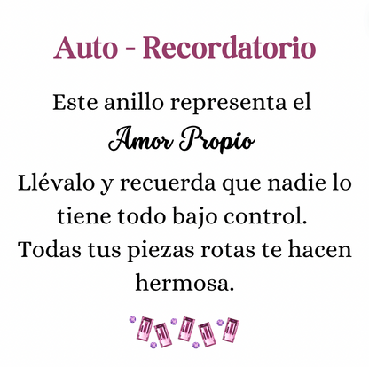 Anillo Esencia - Amor Propio Aviero madrid