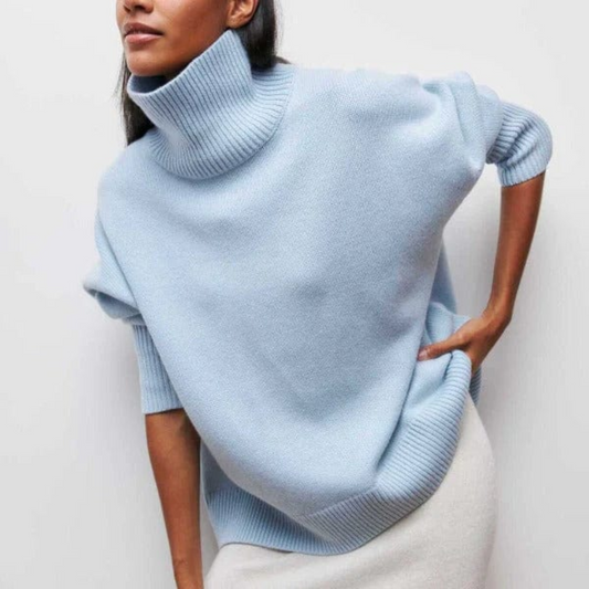 ¡PROMO ESPECIAL! 2x1 Cema – Jersey oversize con cuello alto Aviero Madrid