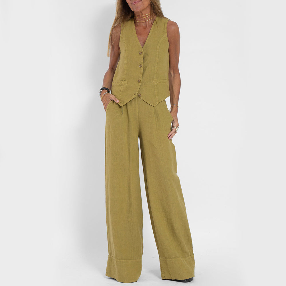 Elisa - Conjunto de Chaqueta y Pantalón Aviero Madrid