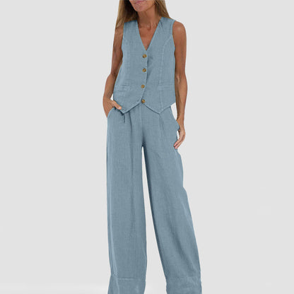 Elisa - Conjunto de Chaqueta y Pantalón Aviero Madrid
