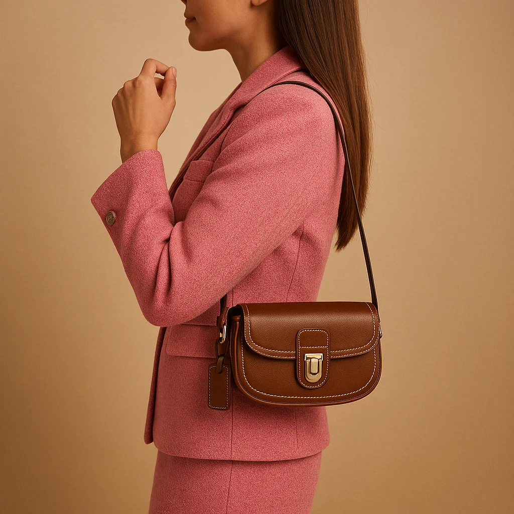 Crossbodytas met klepsluiting en tijdloos design voor dames | Veerle Stilovero