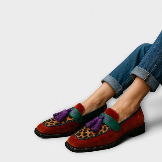 Ione – Mocasines multicolores Aviero Madrid