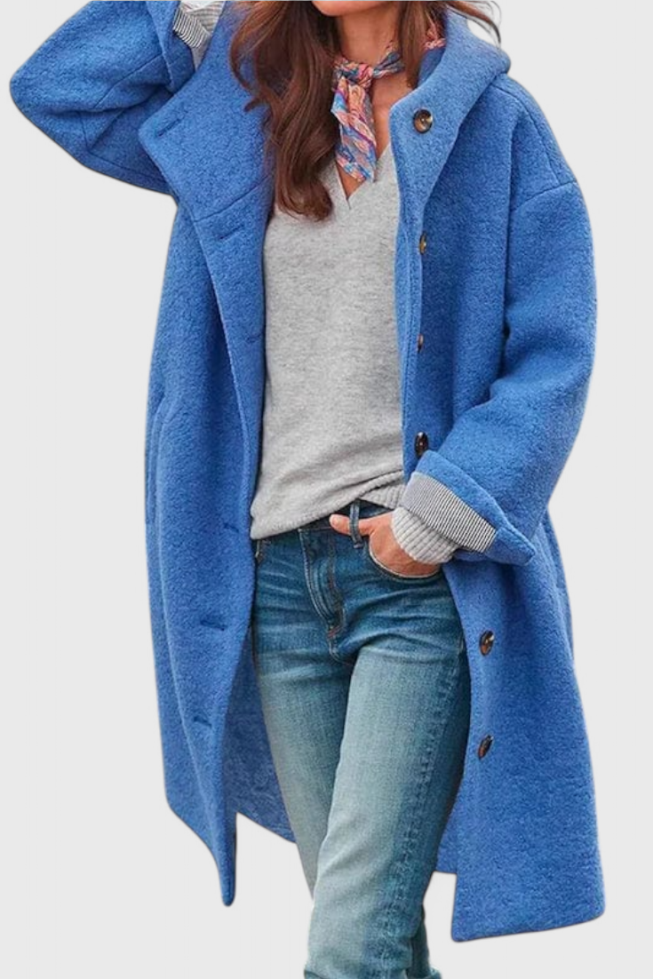 Penélope Abrigo de Invierno Elegante con Capucha Valera Madrid