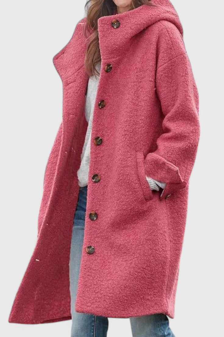 Penélope Abrigo de Invierno Elegante con Capucha Valera Madrid